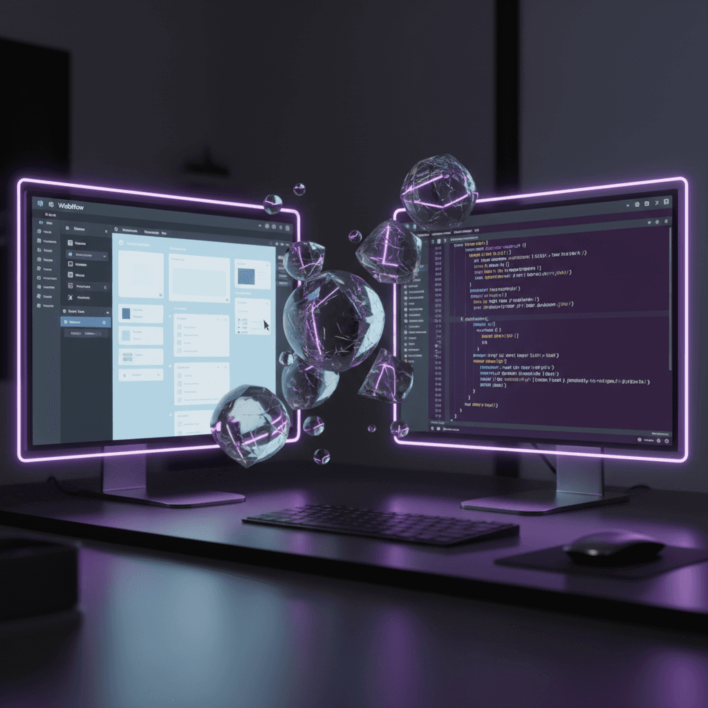 Webflow vs Nuxt pour votre site : Guide complet pour faire le bon choix article image
